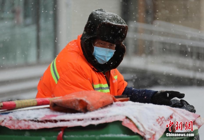 疫情下的河北固安：風(fēng)雪中的堅守