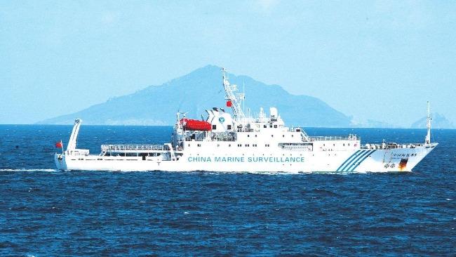 日媒：中國(guó)海警船巡航釣魚島，系海警法實(shí)施后首次