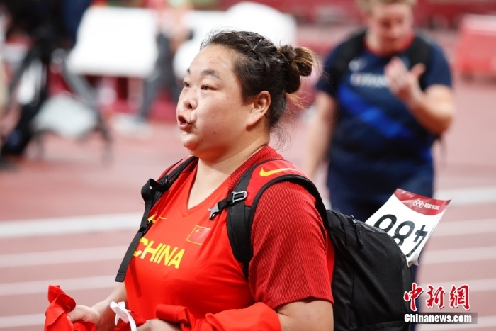 王崢奪東京奧運會女子鏈球銀牌