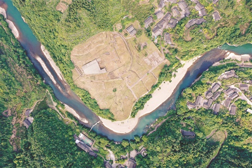 永順縣老司城遺址。湖南日報全媒體記者 李健 攝