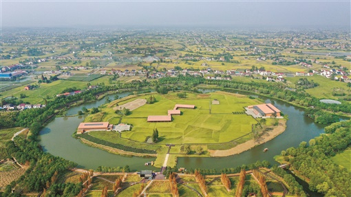 澧縣城頭山國家考古遺址公園。湖南日報全媒體記者 辜鵬博 攝