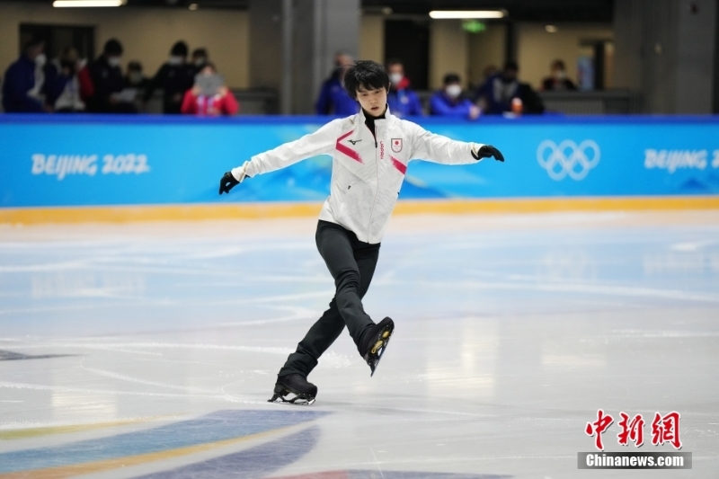 日本花滑名將羽生結(jié)弦亮相首都體育館