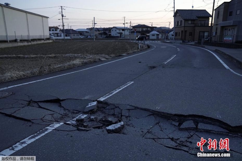 日本本州東岸海域強震 多地停電震感強烈