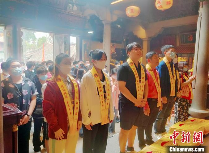 媽祖研習(xí)營走進湄洲島澳門學(xué)生驚嘆祭典氣勢磅礴