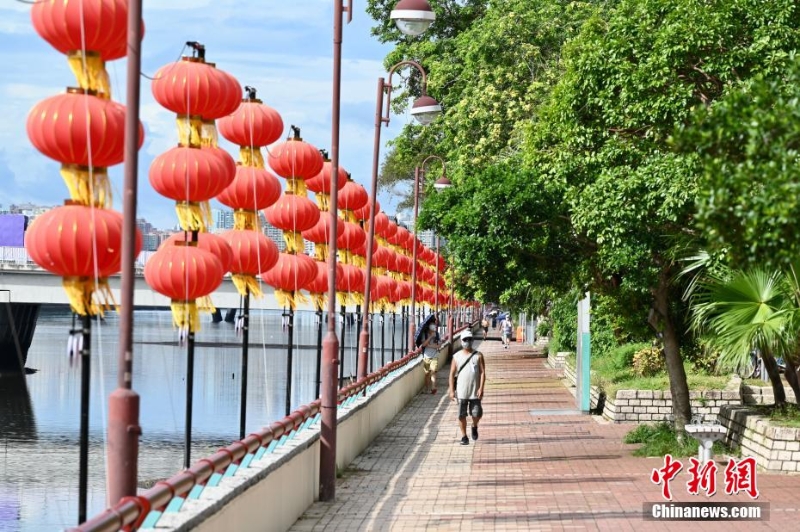 （慶祝香港回歸祖國25周年）香港沙田慶回歸氣氛濃