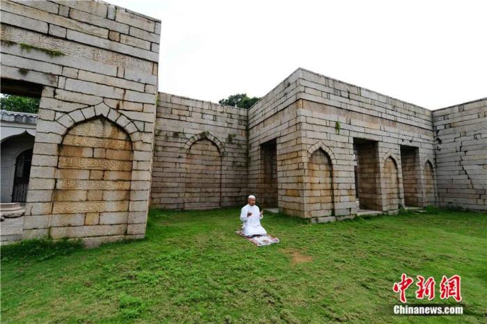 泉州清凈寺創(chuàng)建于公元1009年，公元1309年由伊朗艾哈默德重修，仿照敘利亞大馬士革伊斯蘭教禮拜堂的形式建造，是海商文明傳播的見證。<a target='_blank' href='/'>中新社</a>記者 王東明 攝

