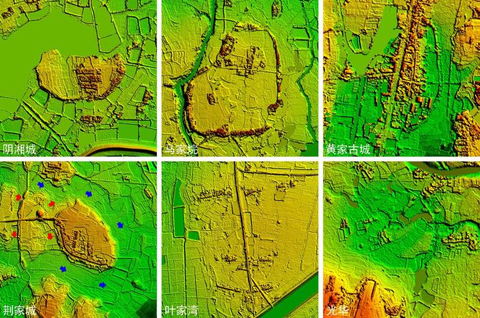 荊山南麓聚落的數(shù)字表面模型(1km×1km)?！⒔▏?供圖