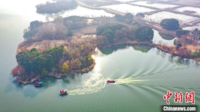 太湖圖影濕地航拍 吳拯 攝