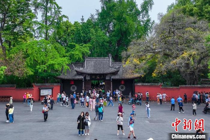 眉山市三蘇祠。(資料圖) 劉忠俊 攝