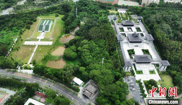 康陵遺址位于廣州南漢二陵博物館西側(cè) 廣州市文物考古研究院 供圖