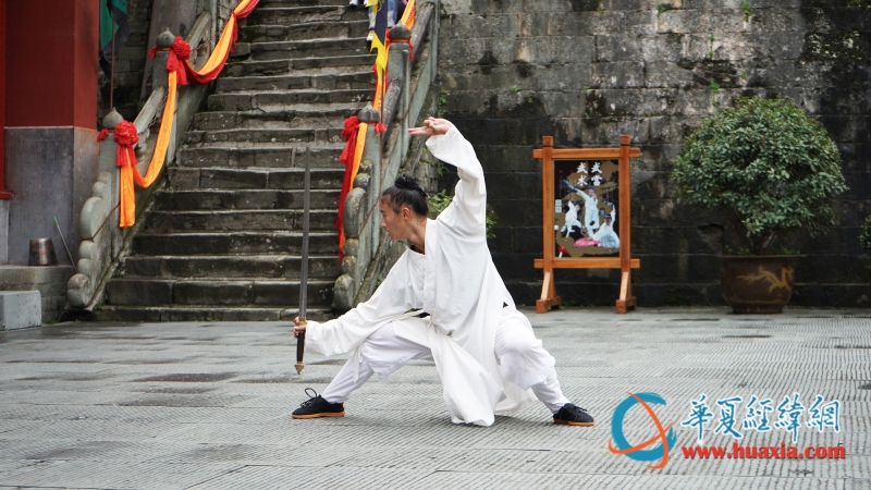 武當武術(shù)展示 攝 黃楊