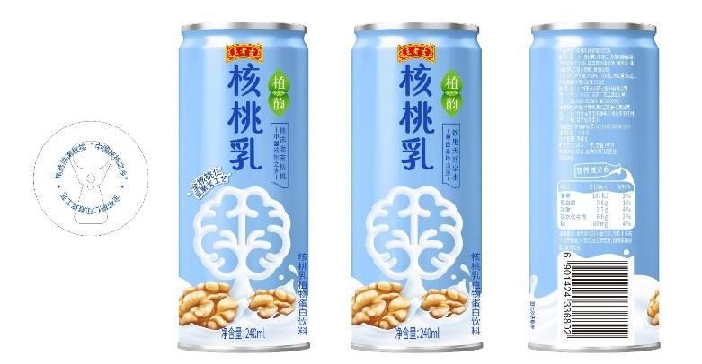 植韻核桃乳全新上市，王老吉進(jìn)軍植物蛋白飲料市場(chǎng)