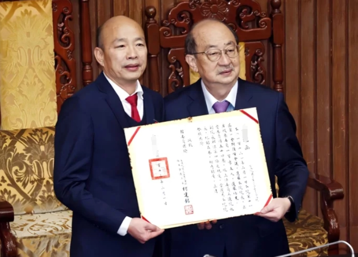 韓國瑜當(dāng)選立法院長