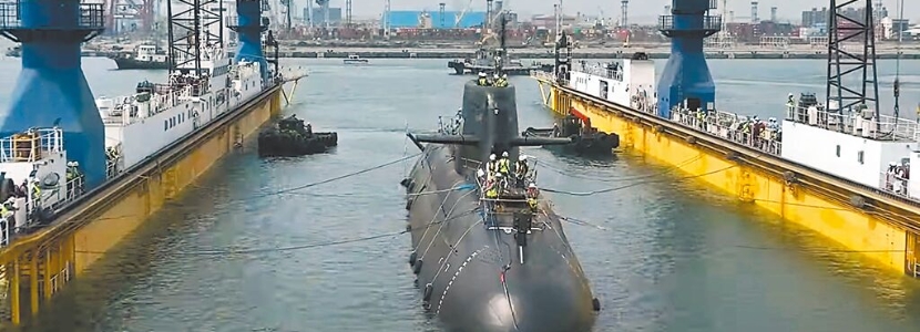 岸測燒掉過多零附件？ 臺造潛艦“海鯤號”4月海試恐跳票