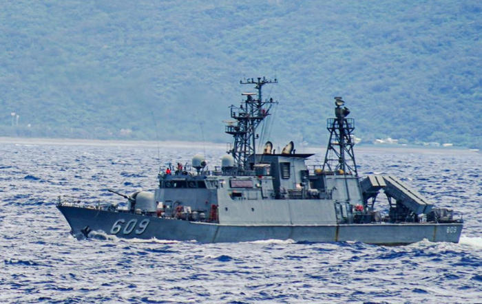 臺灣海軍“錦江級”巡邏艦PGG-609高江軍艦