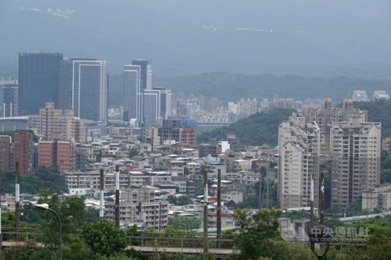 臺(tái)北市區(qū)房屋一景。（圖源：臺(tái)灣“中央社”）