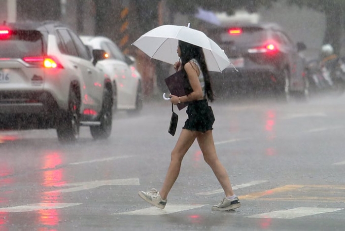 東北季風(fēng)影響及水氣偏多，易有短延時強降雨。（本報系資料照）