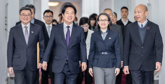 賴清德邀請“五院院長”會談，其中包括韓國瑜