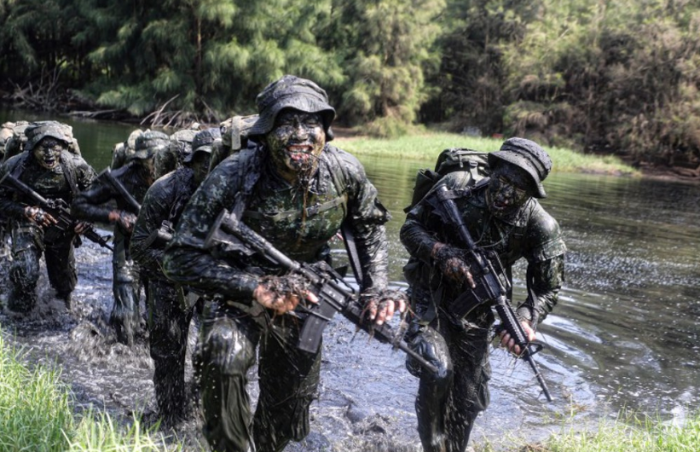 臺(tái)灣陸軍海龍蛙兵別名“水鬼”2