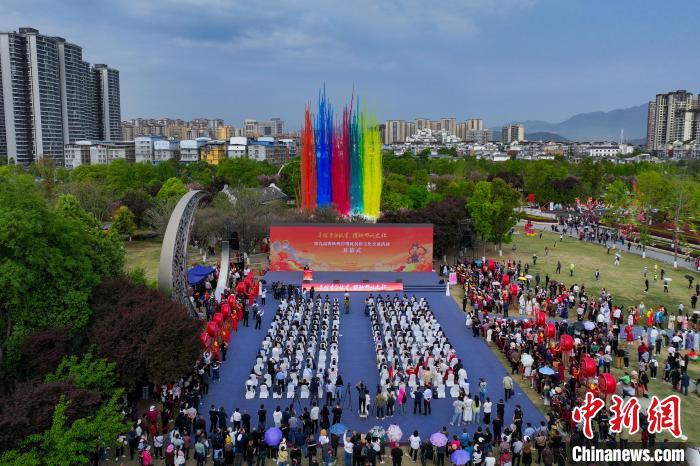 圖為開幕式現(xiàn)場。記者 劉忠俊 攝